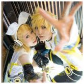 Peruca Rin+Len vocaloid